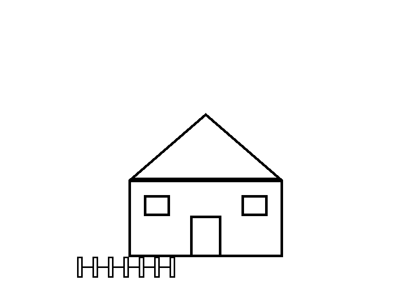 Casa 5 para colorear